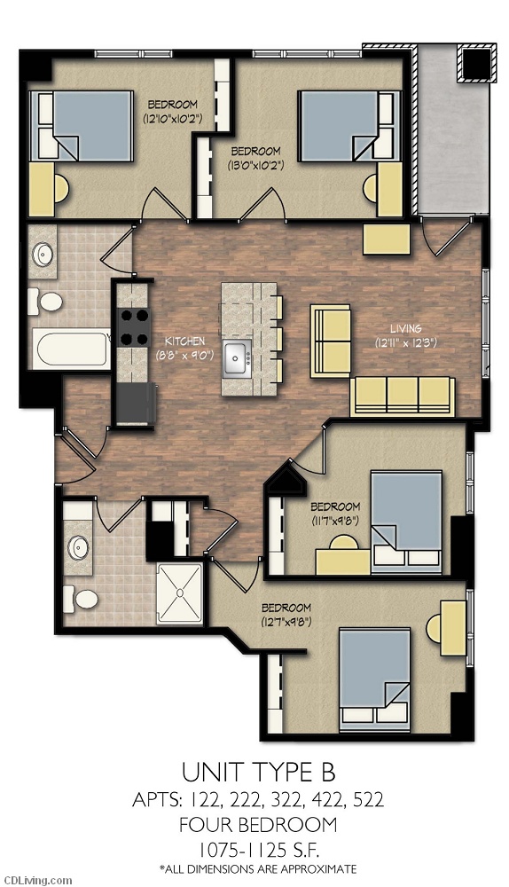 Park Place Luxury Apartments Madison Campus & Downtown Apartments